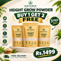NATURIX Height Grow Powder 🌿 3 Pack Offer